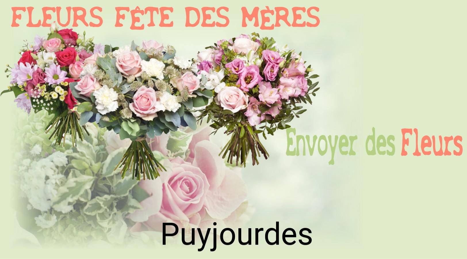 Bouquet de Fête des Mères livré à Puyjourdes